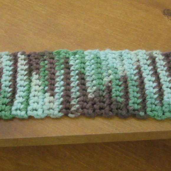 Green Coffee Mug Cover Keep It Hot Cozy Cup Sleeve Crochet Cozi Tea Drink NWT - Picture 5 of 7